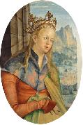 Hans von Kulmbach Saint Catherine of Alexandria. oil painting reproduction